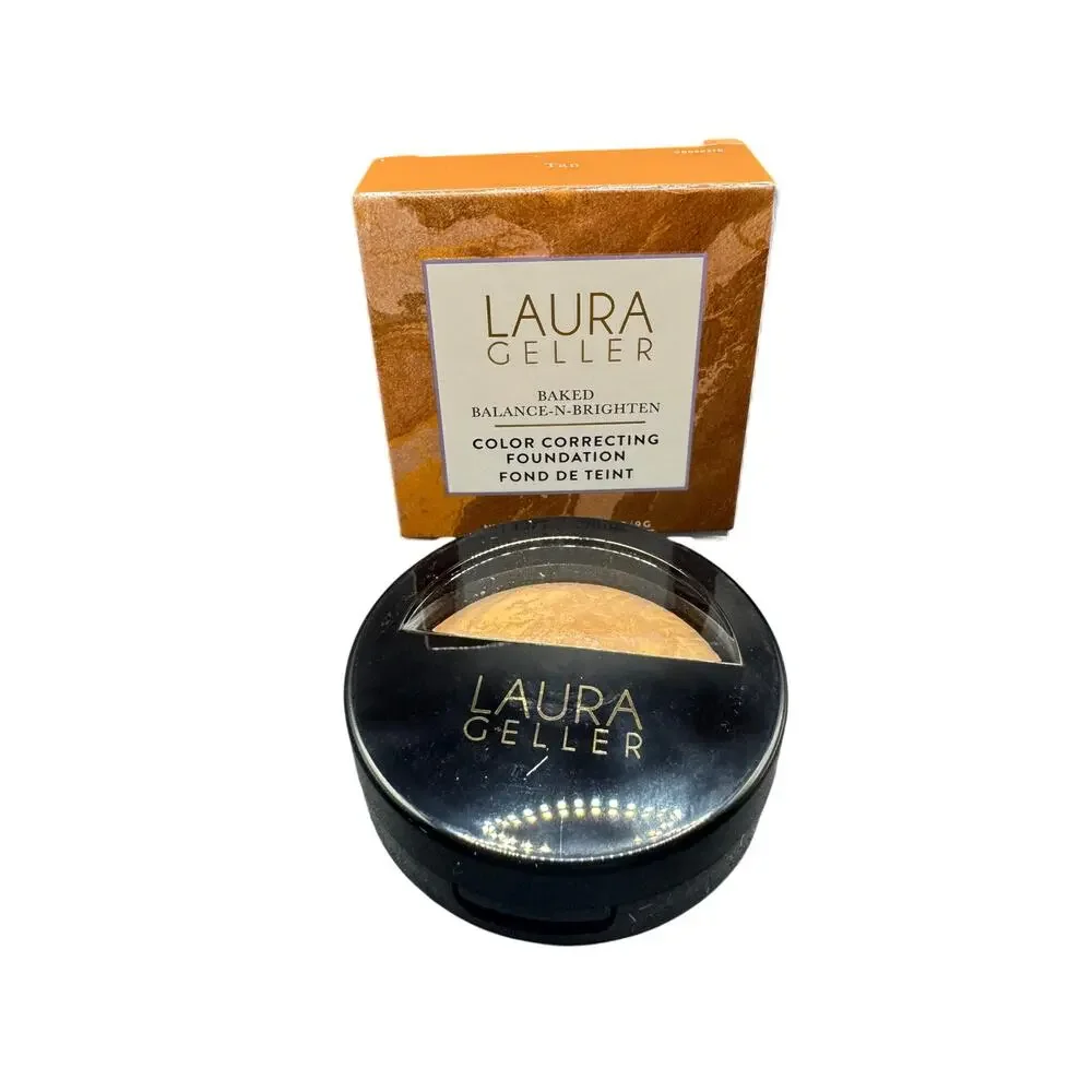 Laura Geller Baked Balance-n-Brighten Color Correcting Foundation Shade Tan 9 g